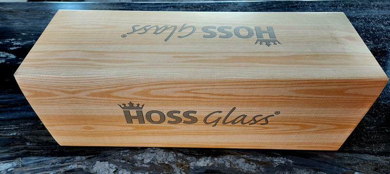Hoss Glass Wood Grain Box 18"-blowout
