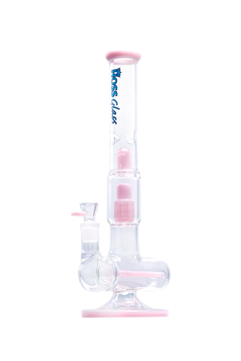 Y046SM - Triple Inline Stemless to Grid Percolator (16") - BLOWOUT