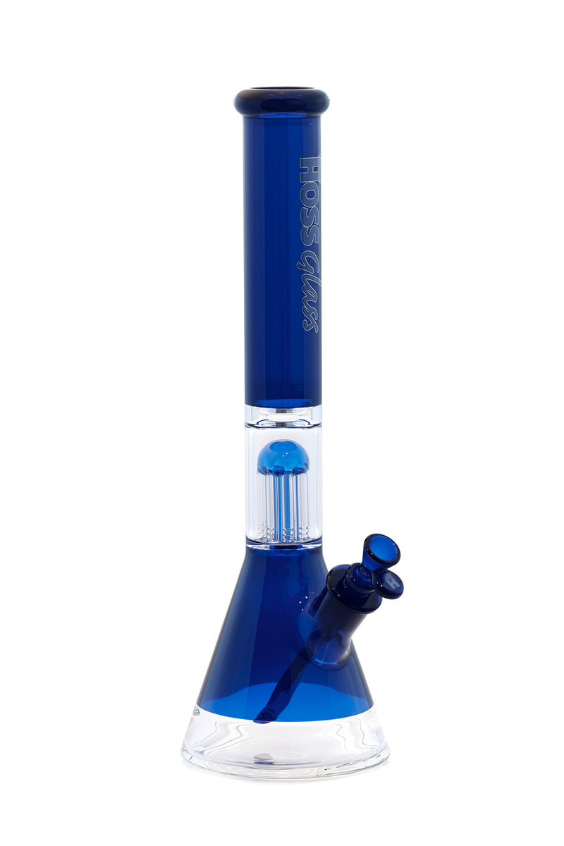 H155C - Colored Beaker with 8 Arm Tree Perc. (18")